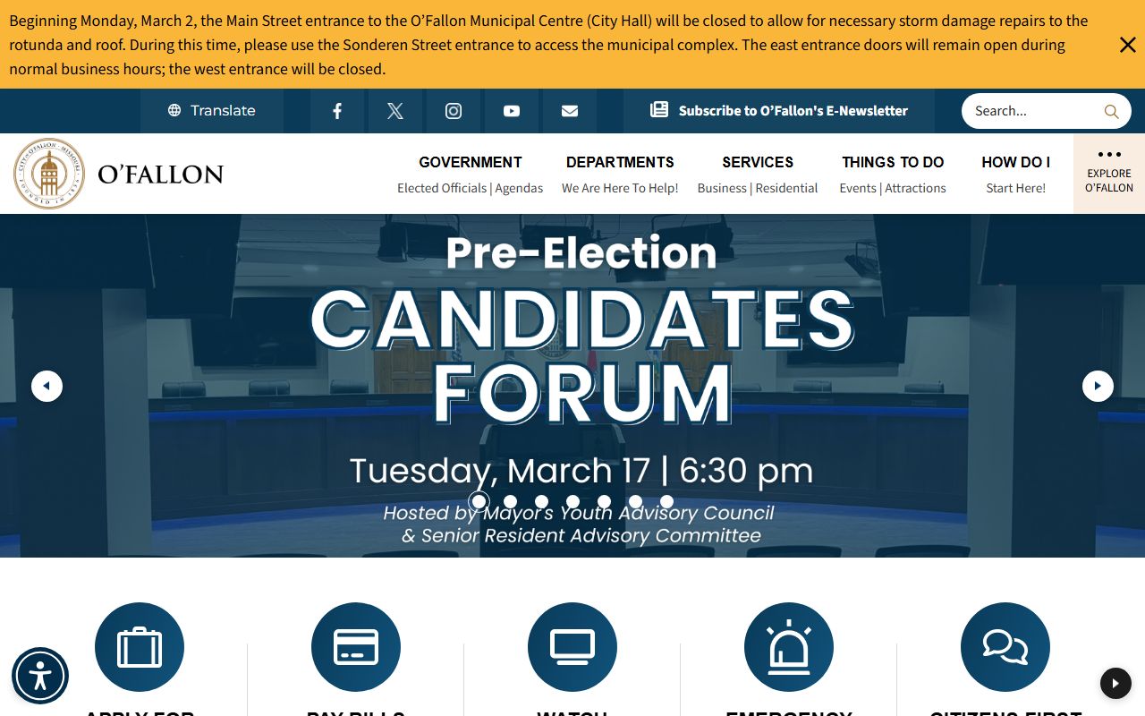 O'Fallon marriage records through St. Charles County Recorder