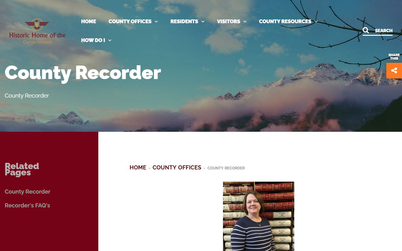 Osage County Missouri Recorder of Deeds for marriage records