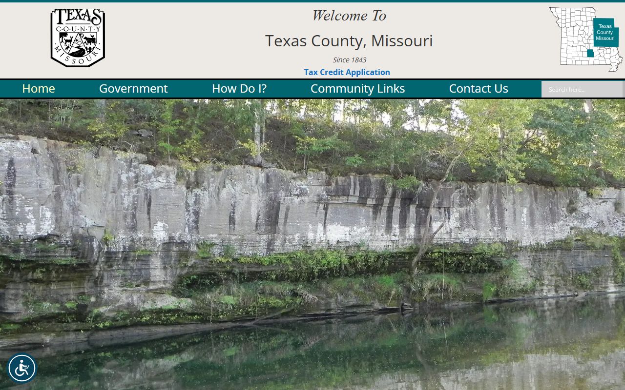Texas County Missouri website for marriage records and Recorder of Deeds